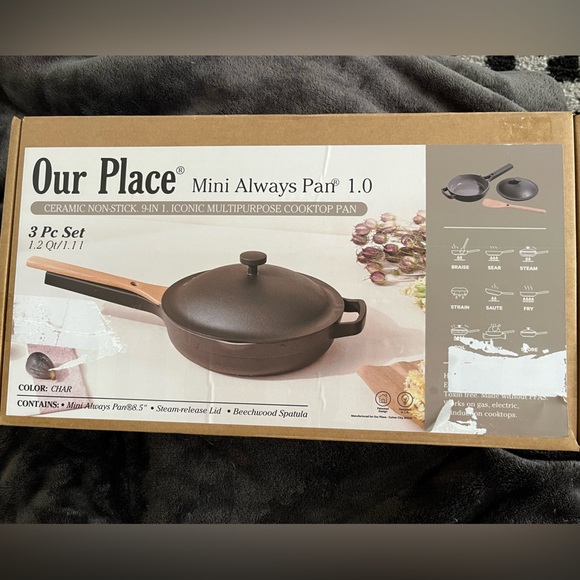 NIB Our Place Mini Always Pan in Char - Picture 4 of 5